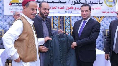 من أبعد منطقة حدودية في مصر.. محمد بدران: حزب مصر أكتوبر يضع مشاكل وهموم المواطنين على رأس أولوياته.. ونسعى لتوفير ١٠٠ فرصة عمل للشباب في السلوم من خلال مشروعات ريادة الأعمال