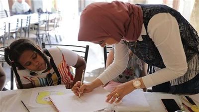 فن الرسم بالرصاص.. ورشة فنية لأطفال بيت السناري غدا