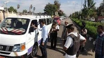 مرور كفرالشيخ يضبط 996 مخالفة متنوعة