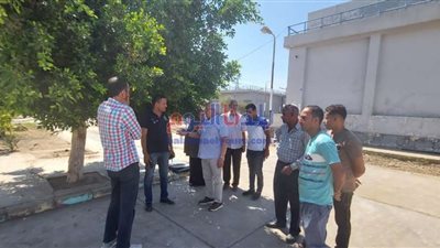 محطة مياه شبين الكوم البحاري تستقبل طلاب كلية التمريض
