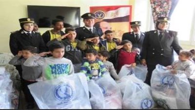 الداخلية توجه قوافل إنسانية لعدد من دور رعاية الإيتام والمسنين