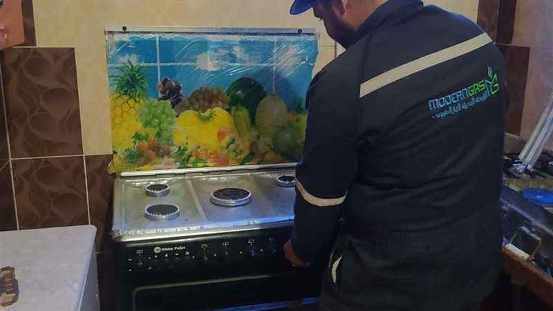 إطلاق أول شعلة غاز