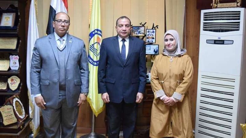 زيارة الباحثة زيان