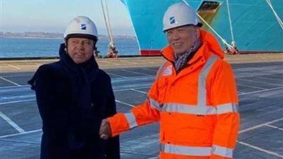 وزير النقل يزور فيليكستاو أكبر الموانئ البريطانية .. تفاصيل