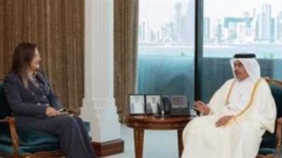 وزيرة التخطيط تلتقى عددا من الوزراء القطريين لتعزيز التعاون بين البلدين
