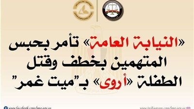 النيابة العامة تكشف لغز العثور على جثة الطفلة 