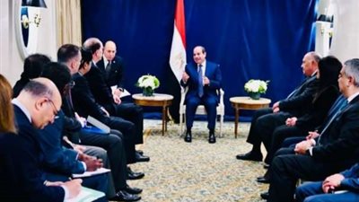 تفاصيل لقاء الرئيس السيسي برئيس البنك الدولى