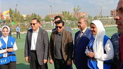 وزير الشباب والرياضة ومحافظ الشرقية يفتتحان مركز شباب أبو حماد