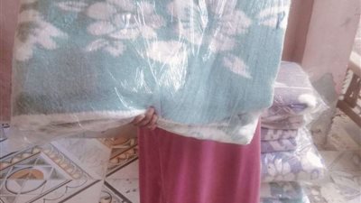 استمرار قافلة الخير  لتوزيع آلاف البطاطين بمبادرة 