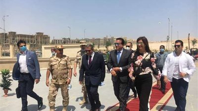 جولة تفقدية لوزيري الهجرة والتعليم العالي لجامعة الجلالة