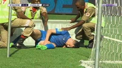 الونش يطمئن جماهير الزمالك بعد إصابته أمام بيراميدز