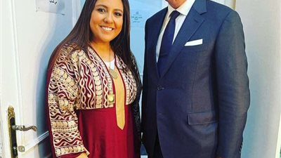 مي كساب من كواليس مسلسل العمدة بطولة محمد رمضان