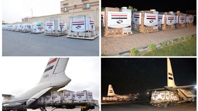 تدشين الجسر الجوي لإرسال المساعدات للسودان.. فيديو