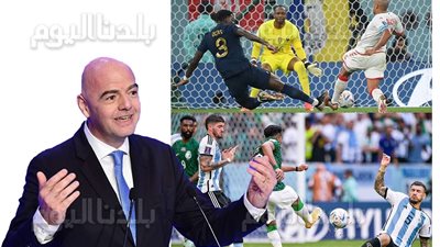 اعتمدنا اللغة العربية.. إنفانتينو يرحب بتنظيم مصر والسعودية واليونان كأس العالم 2030
