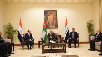 قمة مصرية أردنية عراقية بعمان لبحث تفعيل التعاون الاقتصادي
