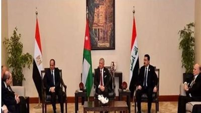 ‏الرئاسة: القمة المصرية الأردنية العراقية تناولت تعزيز مسار التعاون في مختلف المجالات‏