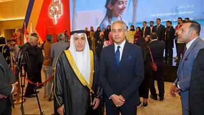 وزير القوى العاملة يشارك فى احتفالية اليوم الوطني للبحرين بالقاهرة