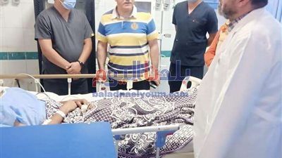 جولة مفاجئة لوكيل صحة المنوفية بمستشفى أشمون العام