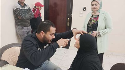 الكشف على 235 حالة بكفر أبشيش فى قافلة لجامعة مدينة السادات