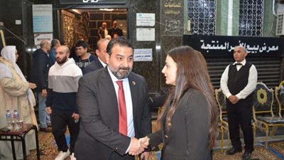 عزاء خال النائبة ماهيتاب محمد عبدالهاد بحضور اشرف رشاد و عدد من مجلس النواب