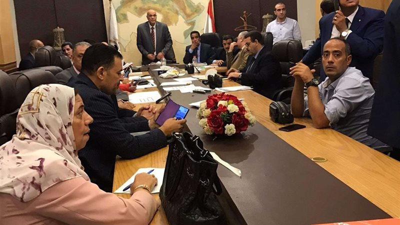 اجتماع نقيب المحامين