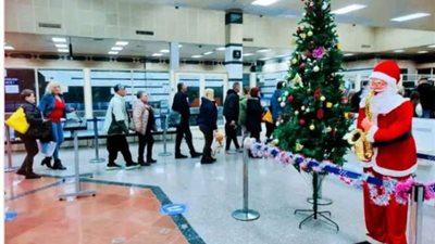 مطار طابا يستقبل أولى الرحلات الجوية لشركة سمارت وينجز smart wings المجرية