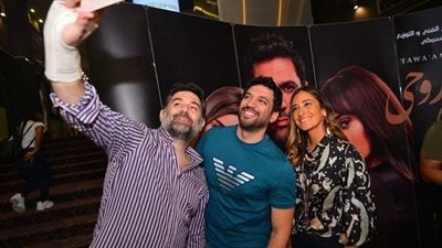 الرداد وأمينة خليل والسبكي وسط جمهور 