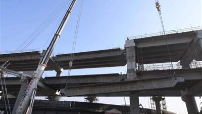 بالصور .. محور كمال عامر يقلل زمن الرحلات ويقلل التكدسات