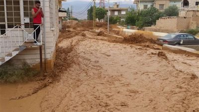 سيول جارفة تجتاح لبنان وتحذير للمواطنين.. فيديو