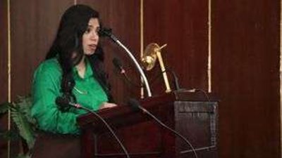 مرام سعيد: أشكر رئيس النقابة العامة للبترول علي الاحتفاء بي كأول محكمة دولية لكمال الأجسام