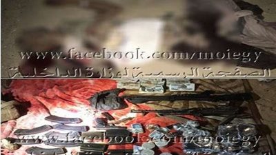 بالصور.. مصرع عنصر إجرامي في مطاردة مع الشرطة بالإسماعيلية