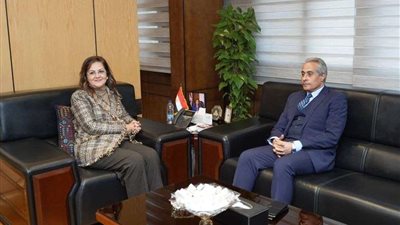 وزيرة التخطيط تلتقي وزير القوى العاملة لبحث عدد من الملفات المشتركة