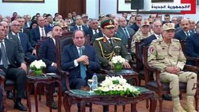السيسي: «ارجو وإحنا بنعلن ده.. إننا نكون موجودين وقت إطلاق القوافل والإفراج عنها»