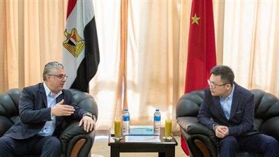 رئيس اقتصادية قناة السويس يفقد عدد من المشروعات داخل نطاق المطور الصناعي تيدا- مصر