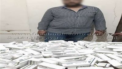 ضبط طبيب يروج عقاقير مخدرة محظورة على 