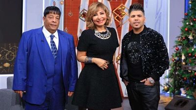 عبد الباسط حمودة ومحمد رشاد وعمر كمال ضيوف 