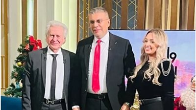 الموسيقار سليم سحاب وابنته سارة والمطربة هدى ضيوف 