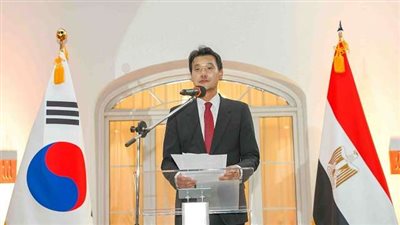 سفير كوريا الجنوبية بالقاهرة:سفير كوريا الجنوبية بالقاهرة: مصر دولة كبيرة ومهمة بالنسبة لنا ومستقبلها مشرق