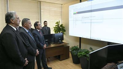 وزير البترول يدشن غرفة التحكم والمتابعة الآلية لمنظومة التكرير والتصنيع