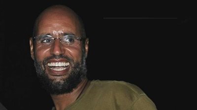 تعرف على مكان نجل القذافي.. فيديو