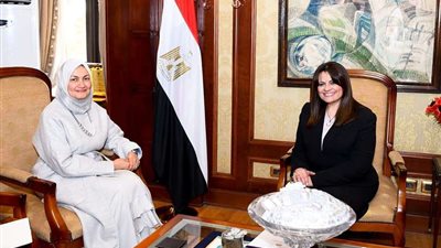 وزيرة الهجرة تستقبل مستشارة شيخ الأزهر لشئون الوافدين لبحث سبل التعاون المشترك
