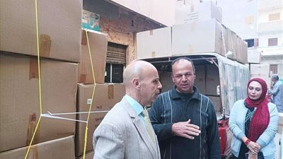 وكيل صحة الشرقية يشرف على استلام مستلزمات عينات المياه