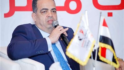 النائب عصام هلال خلال إحتفالية 