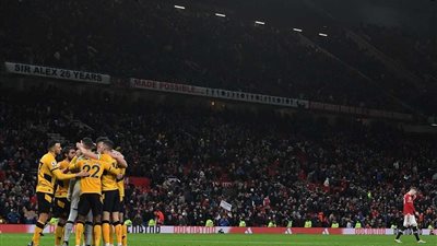 شوط المباراة الأول.. التعادل السلبي يسيطر على أحداث مباراة ولفرهامبتون ومانشستر يونايتد