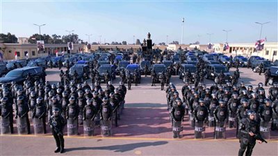 انتشار أمني بكافة المحاور ودور العبادة لتأمين إحتفالات عيد الميلاد ورأس السنة