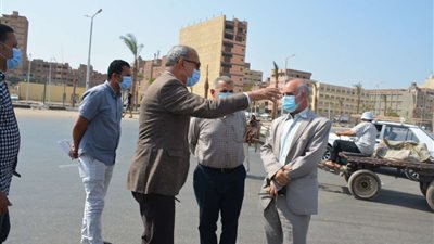 محافظ القليوبية يوجه بدهان واجهات العمارات بمدينة الخصوص