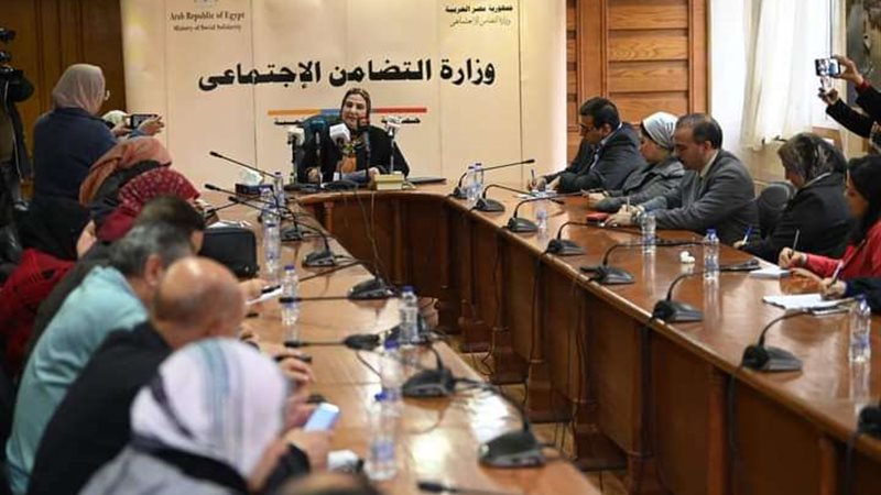وزيرة التضامن