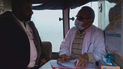 إنطلاق القافلة الطبية المجانية  للكشف٩٩٢ مواطن  ضمن مبادرة 