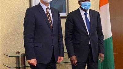 وزير خارجية كوت ديفوار يستقبل السفير المصري لبحث سبل تعزيز علاقات التعاون