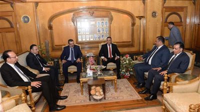 محافظ الدقهلية يتابع توصيل المرافق لمشروع مساكن المحافظة